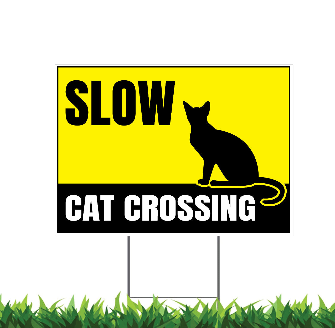 Cat-Crossing-Yard-Sign-Slow-Down