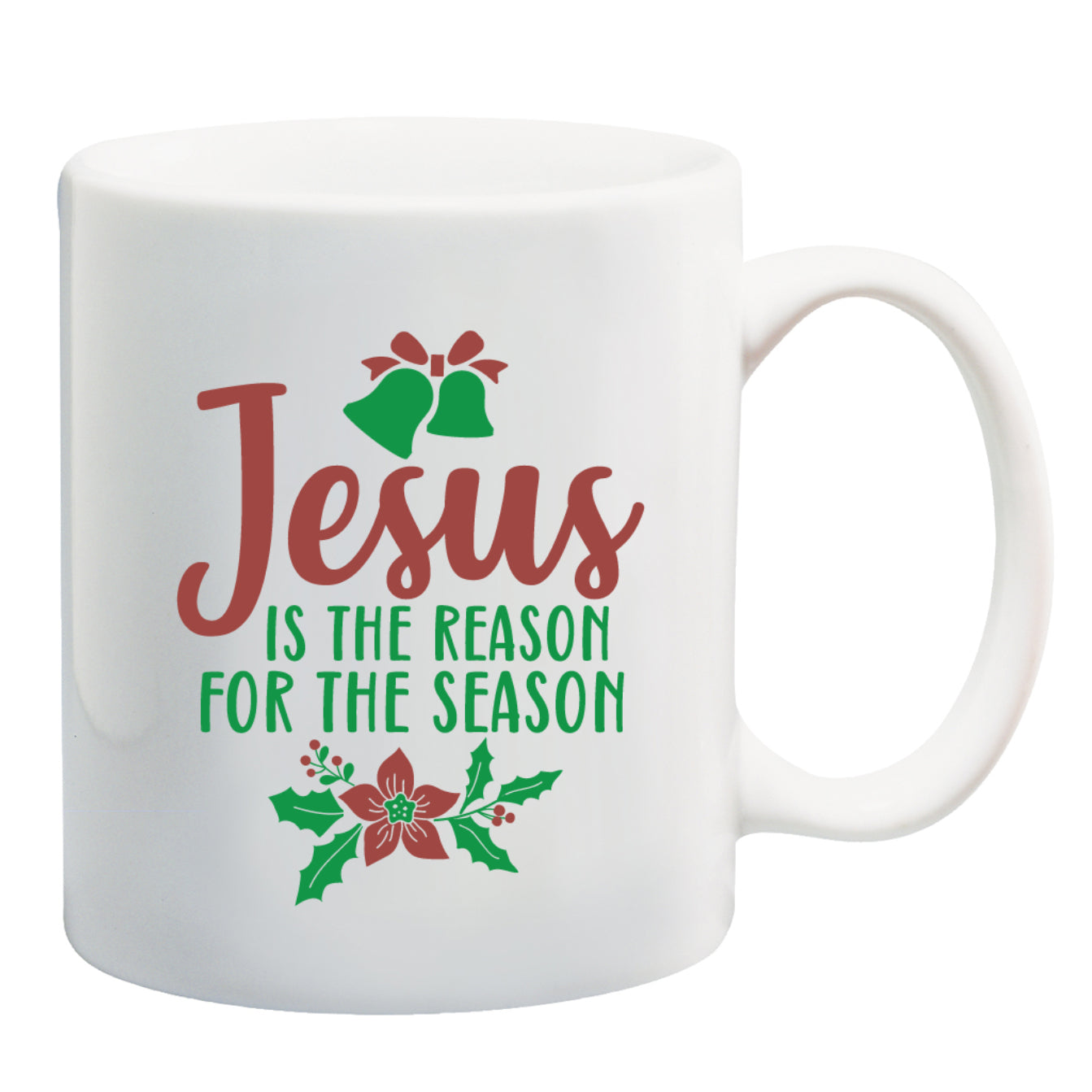 Jesus is the Reason for the Season Coffee Mug, 11oz | 15oz | 20oz, Black Ringer Coffee Mug 11oz, Travel Mug 14oz, Latte 12oz, Morph Ceramic Drinkware