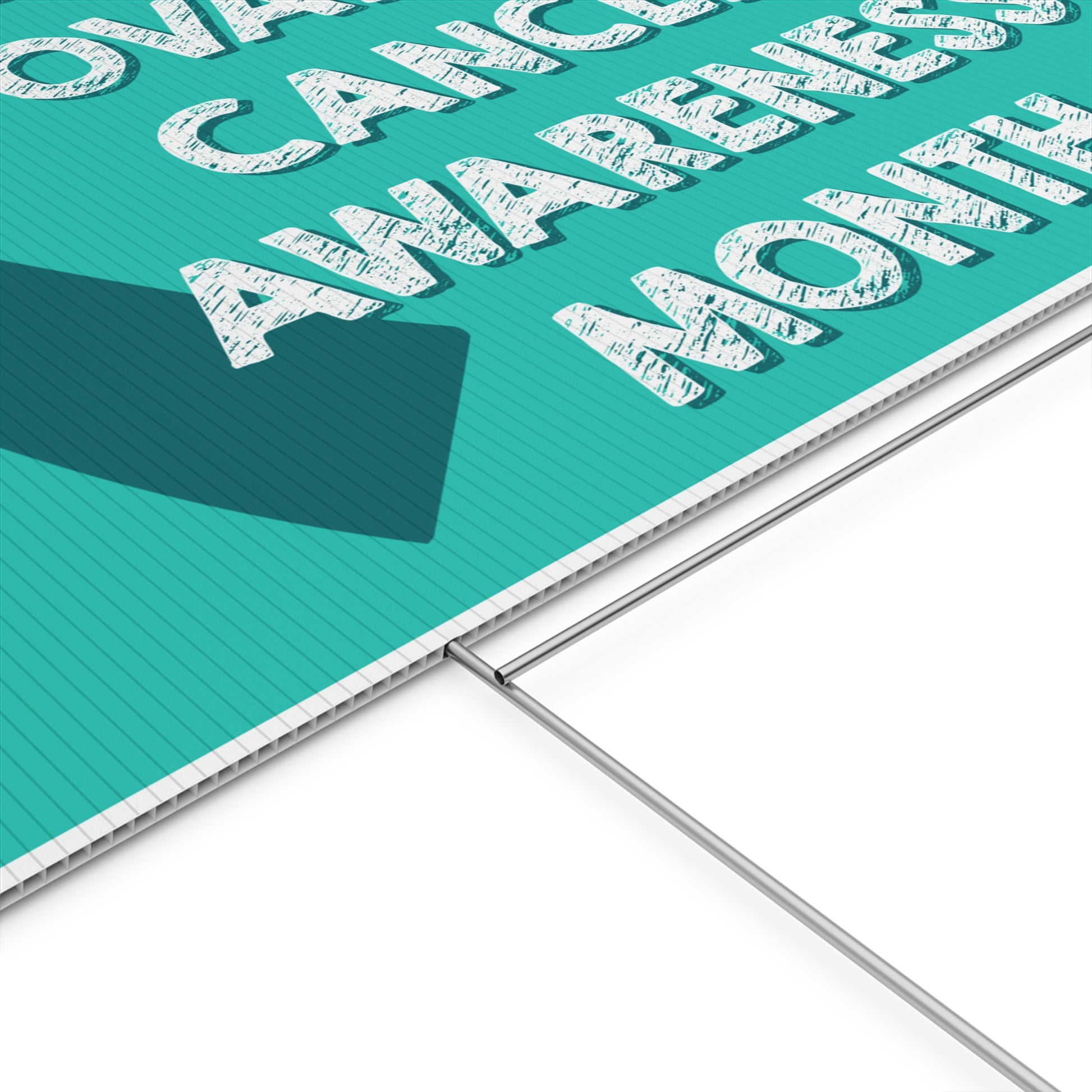 Ovarian Cancer Awareness Yard Sign