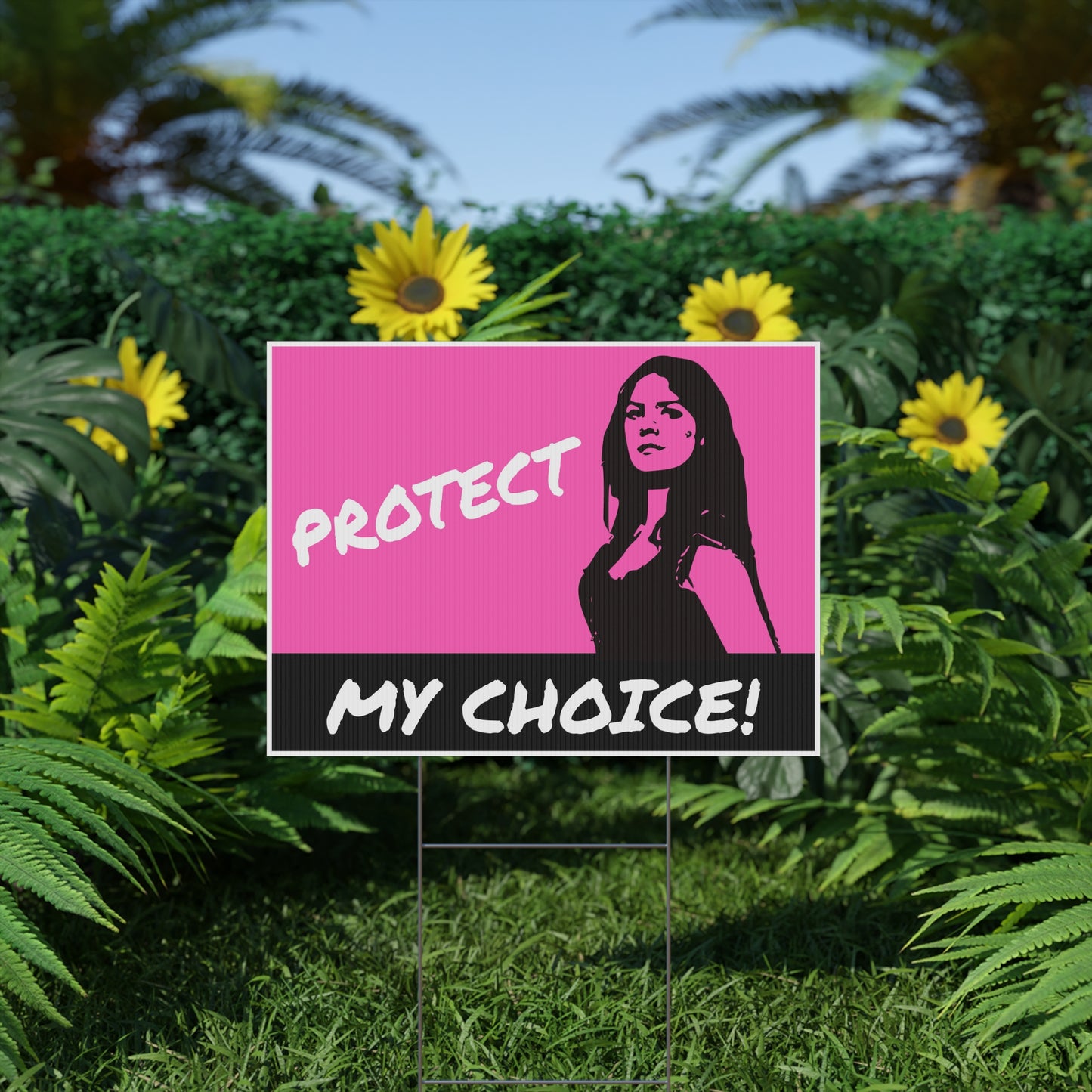 Protect Choice Sign for Abortion Rights