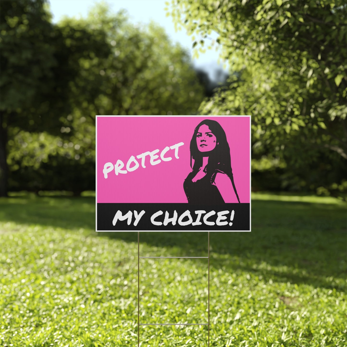 Protect Choice Sign for Abortion Rights