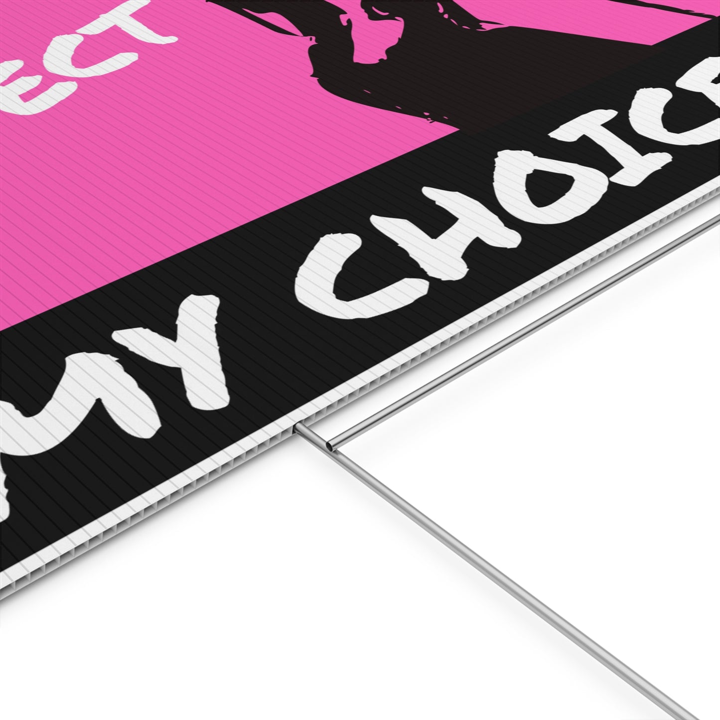 Protect Choice Sign for Abortion Rights