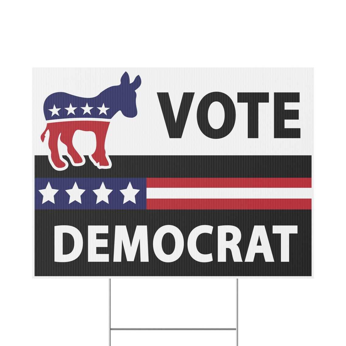 Vote-Democrat-Sign