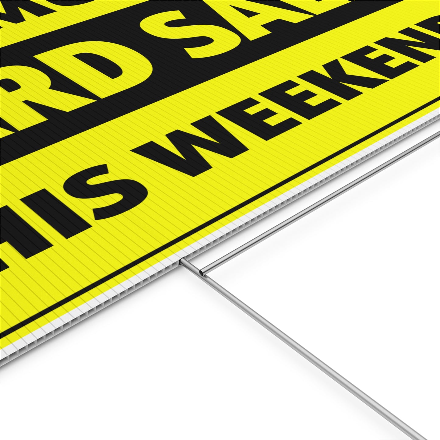 Yard Sale Community This Weekend Sign