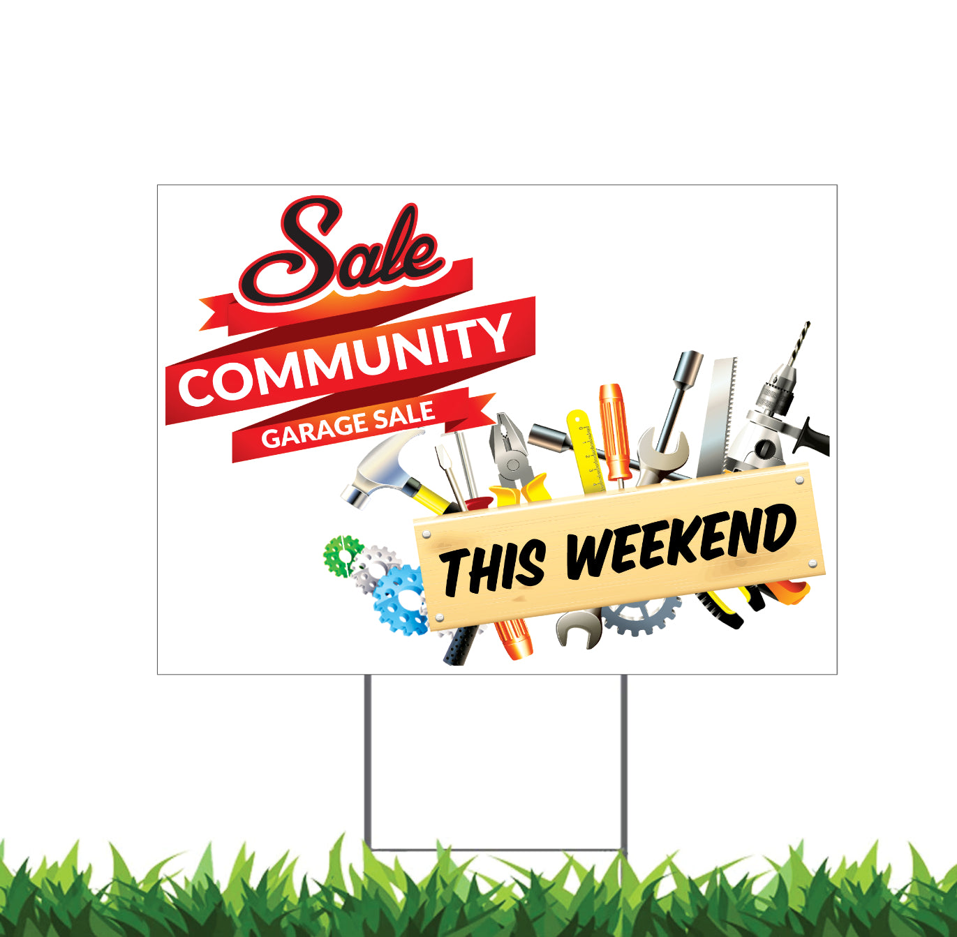 Community Garage Sale This Weekend Tools