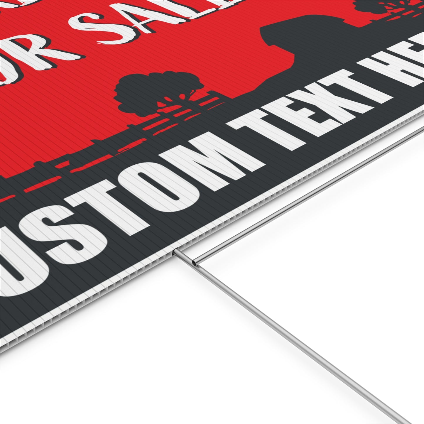 Custom Farm Fresh Eggs For Sale Sign