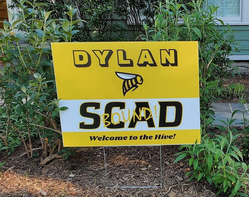 Custom Yard Sign Upload Artwork School
