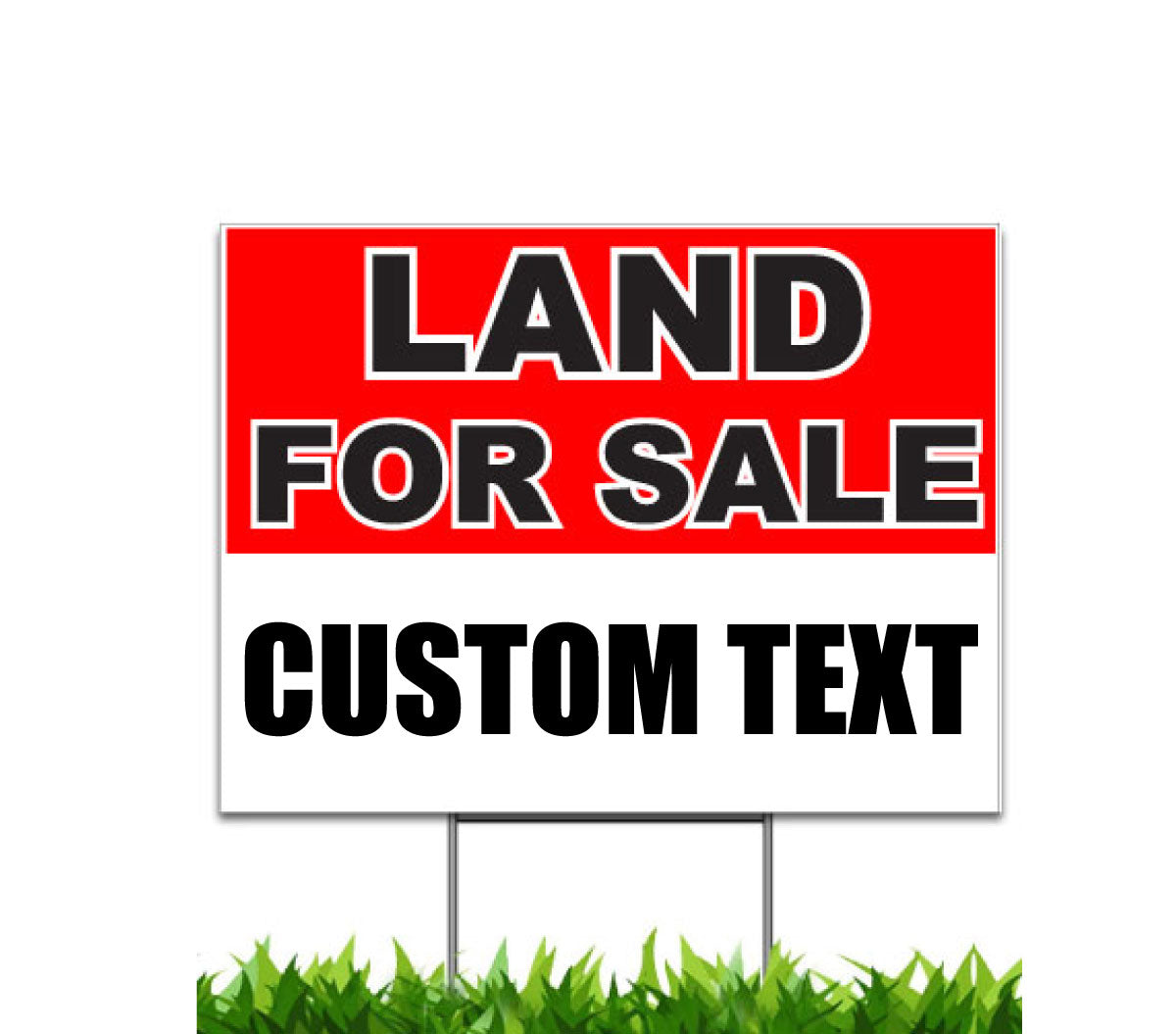 Custom Land For Sale Yard Sign