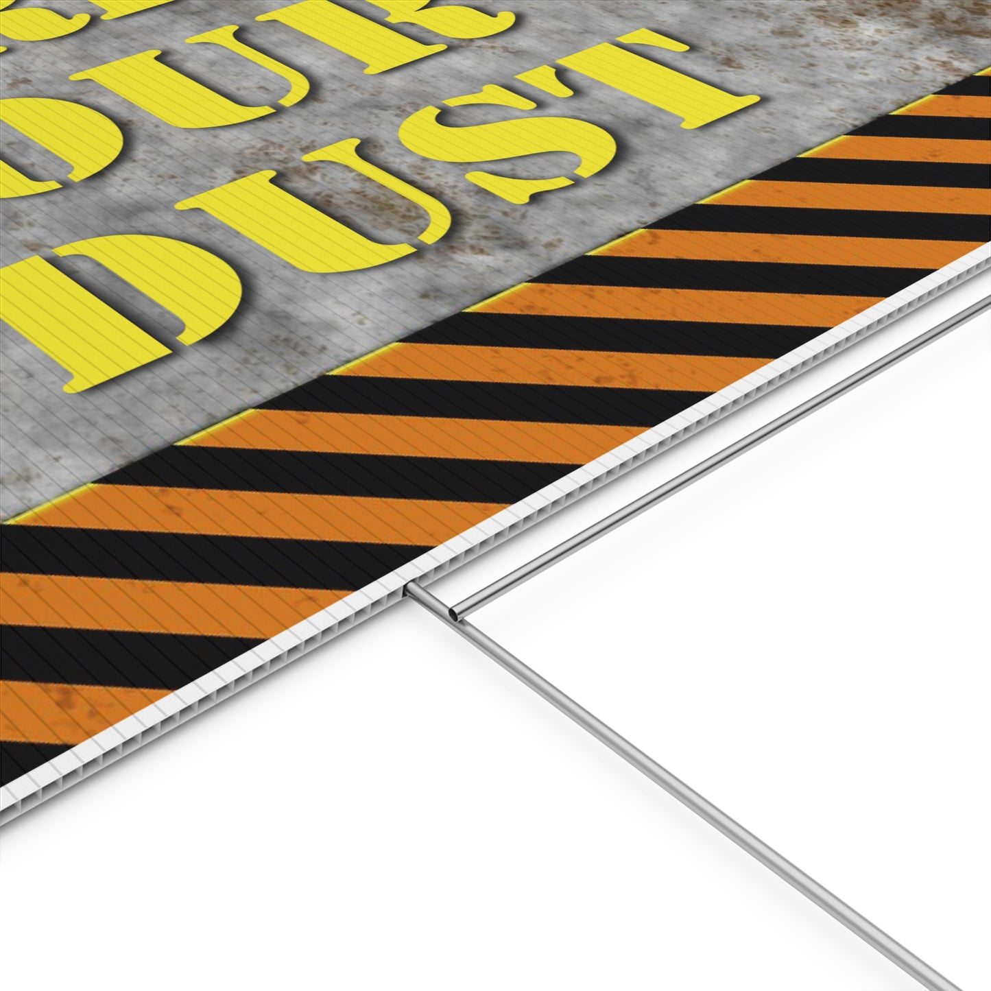 Pardon Our Dust, Under Construction, Remodeling, Yard Sign, 18x12, 24x18, 36x24, v2