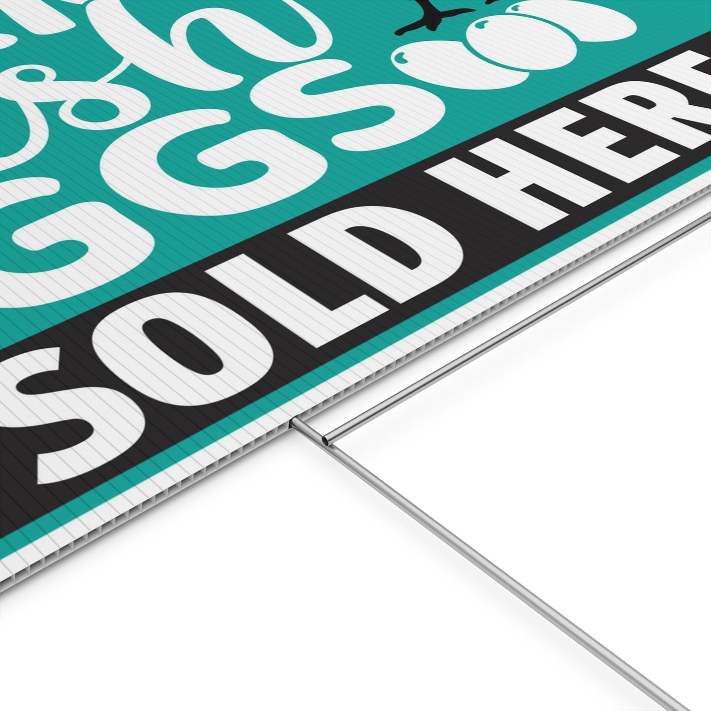 Farm Fresh Eggs Sold Here Yard Sign