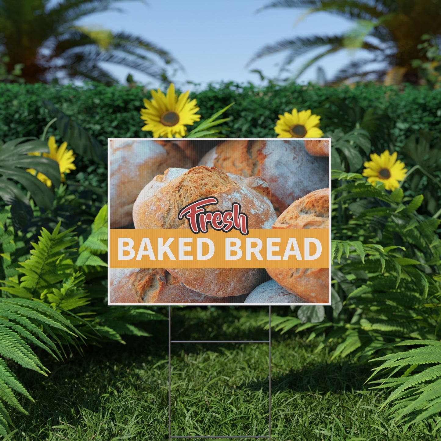 Fresh Baked Bread Sign