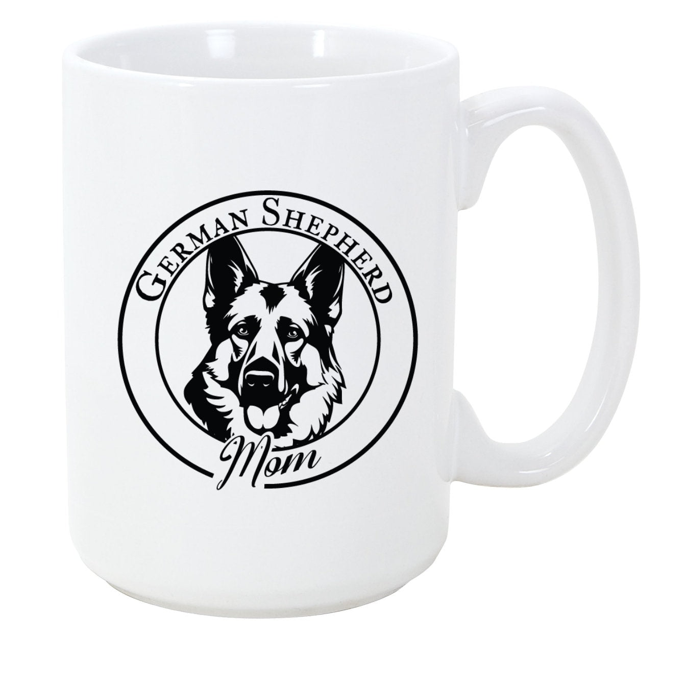German Shepherd Mom Coffee Mug 15oz
