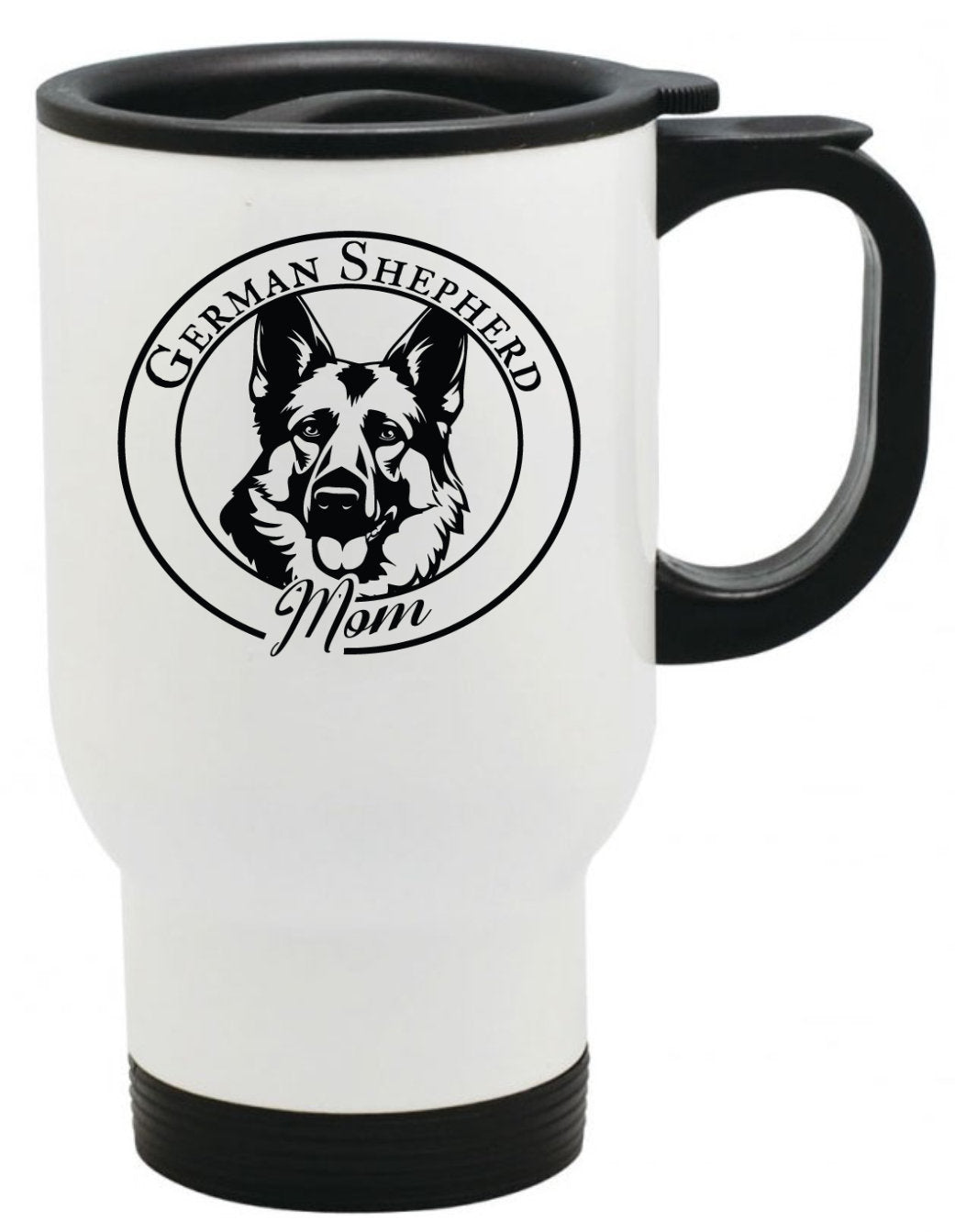 German Shepherd Mom Travel Mug
