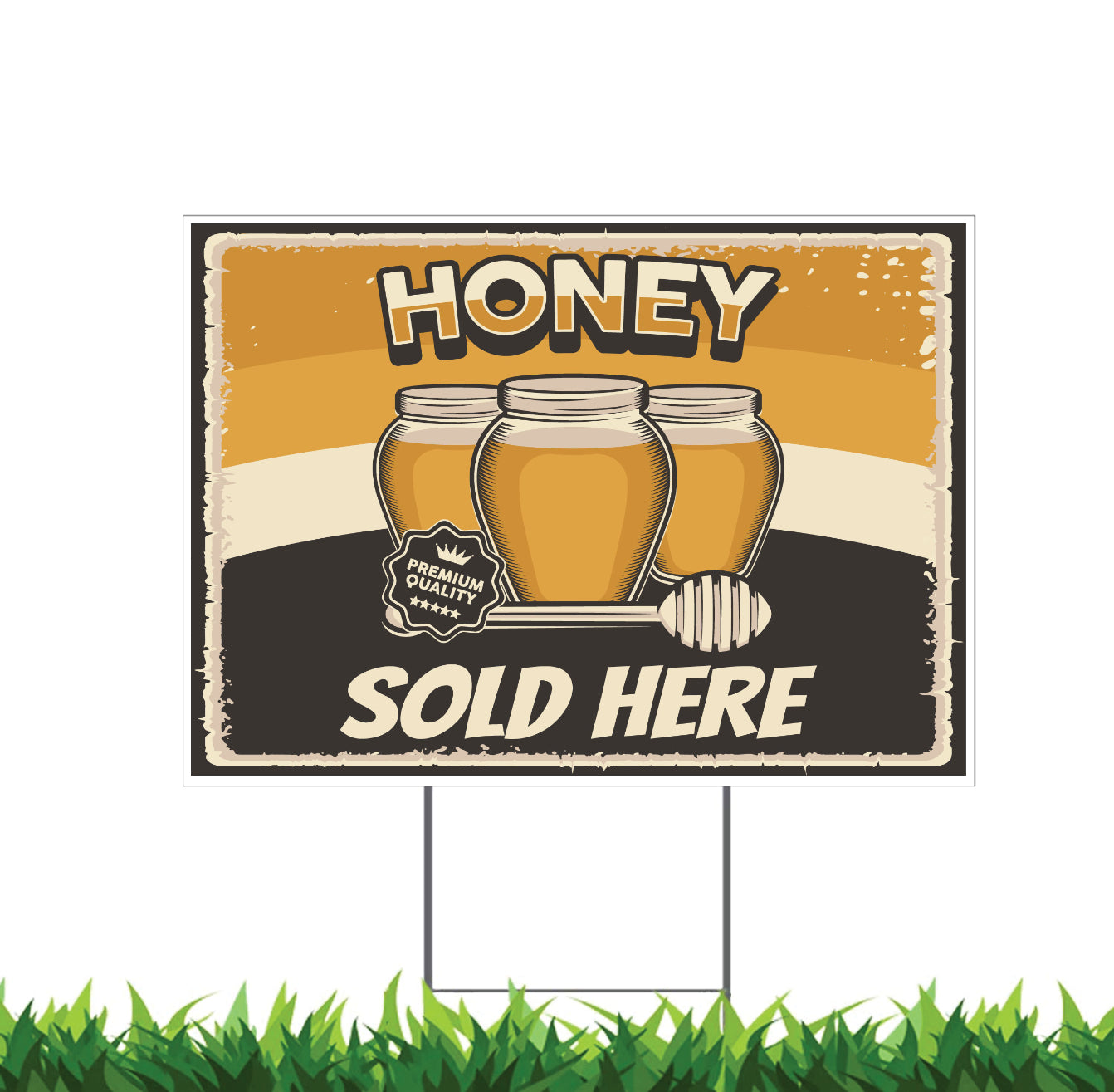 Honey Sold Here Sign Vintage Premium Quality