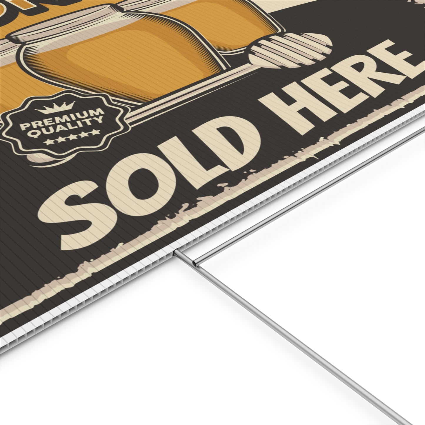Honey Sold Here Sign Vintage Premium Quality