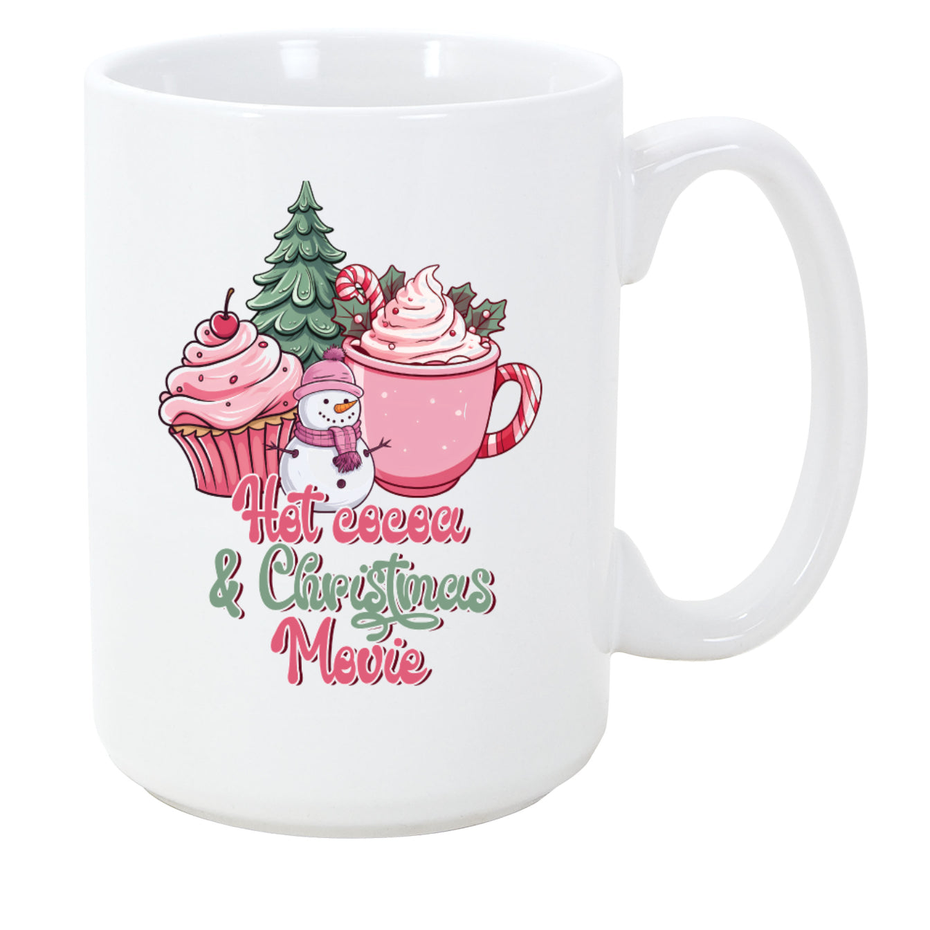 Hot Cocoa Christmas Move Mug 15oz