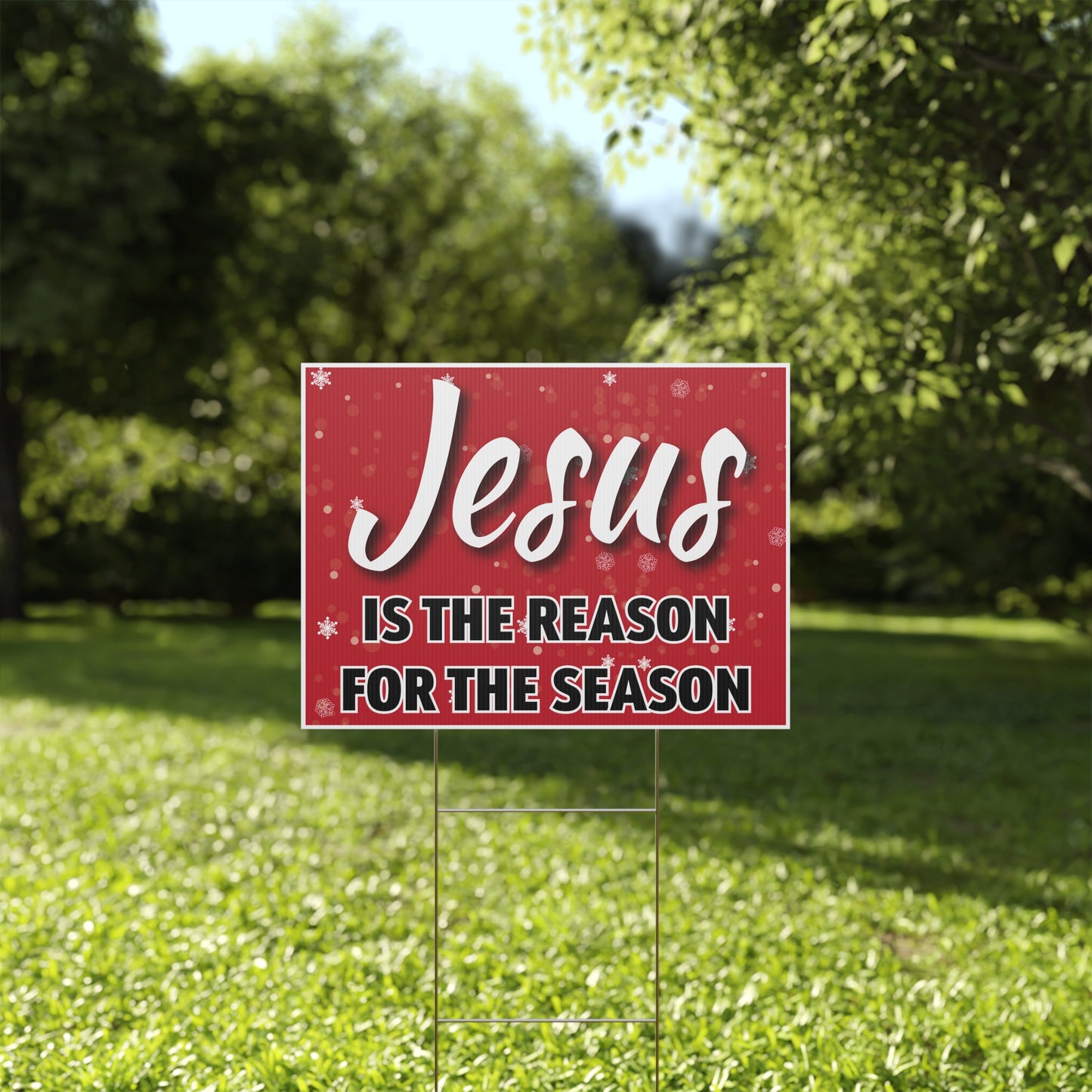 Jesus Is The Reason For The Season Sign