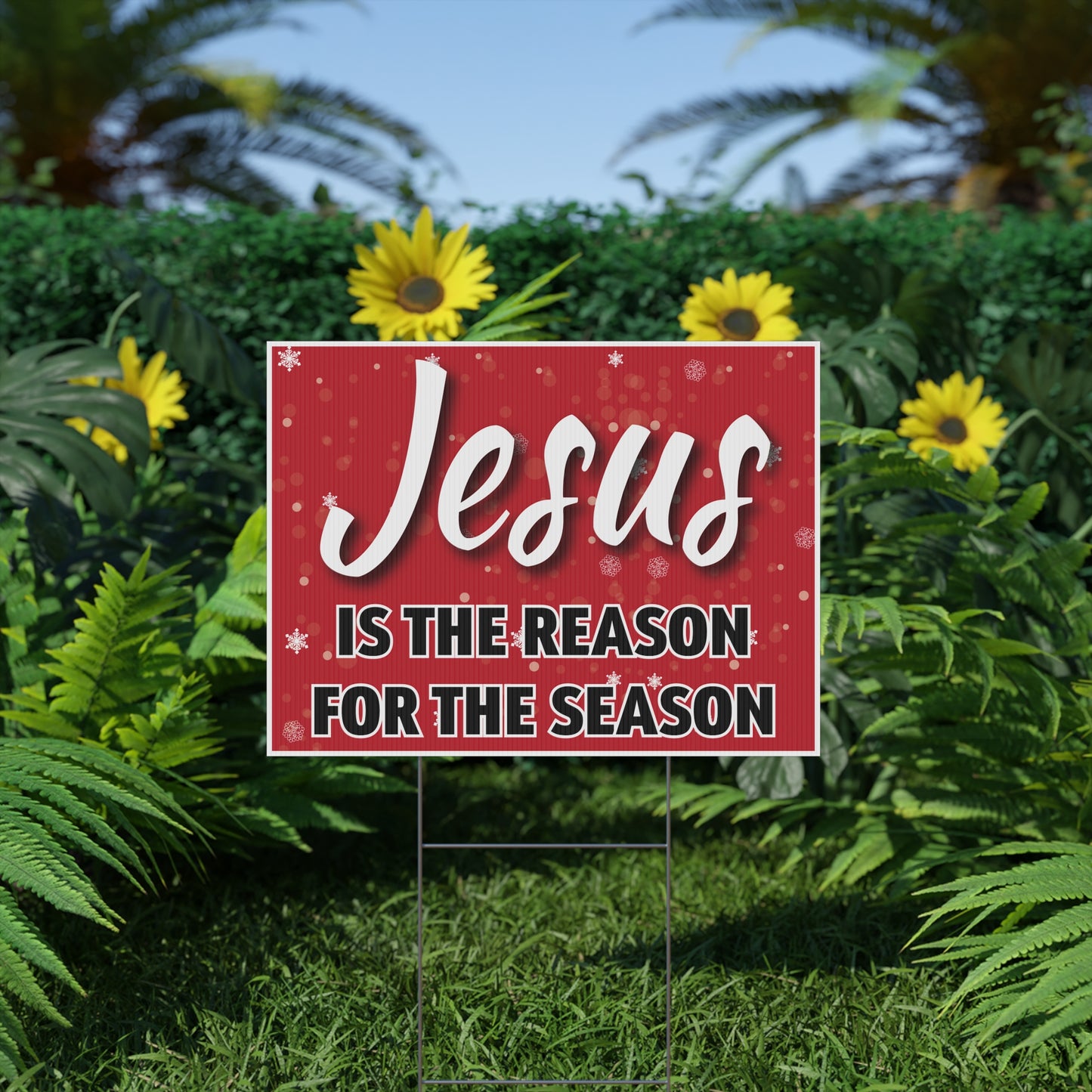 Jesus Is The Reason For The Season Sign