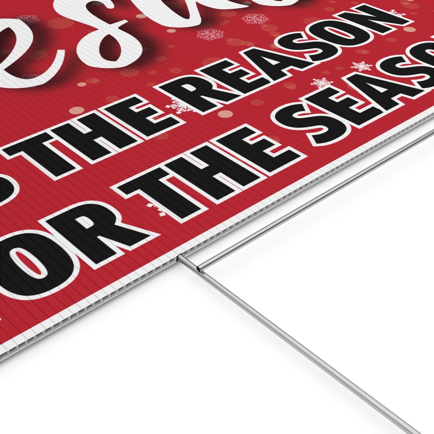 Jesus Is The Reason For The Season Sign