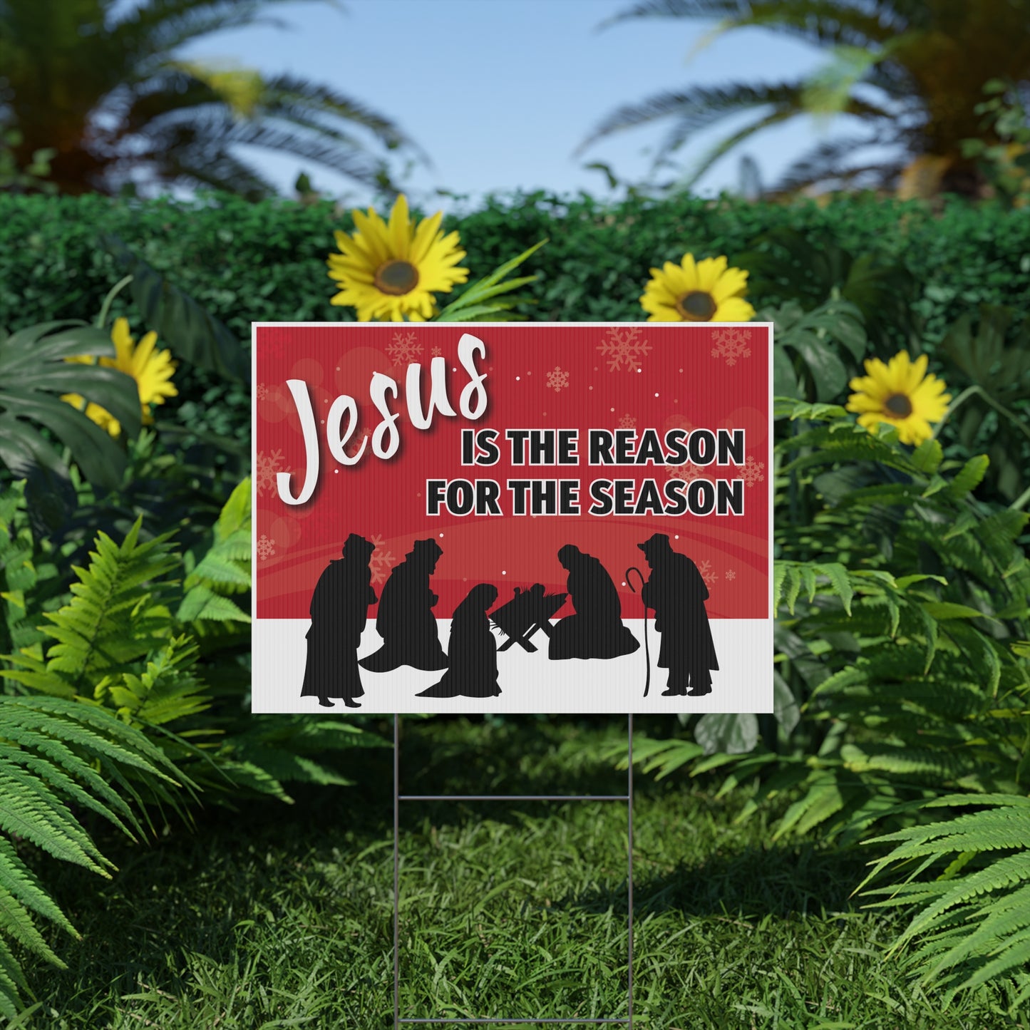 Jesus Is The Reason For The Season Manger