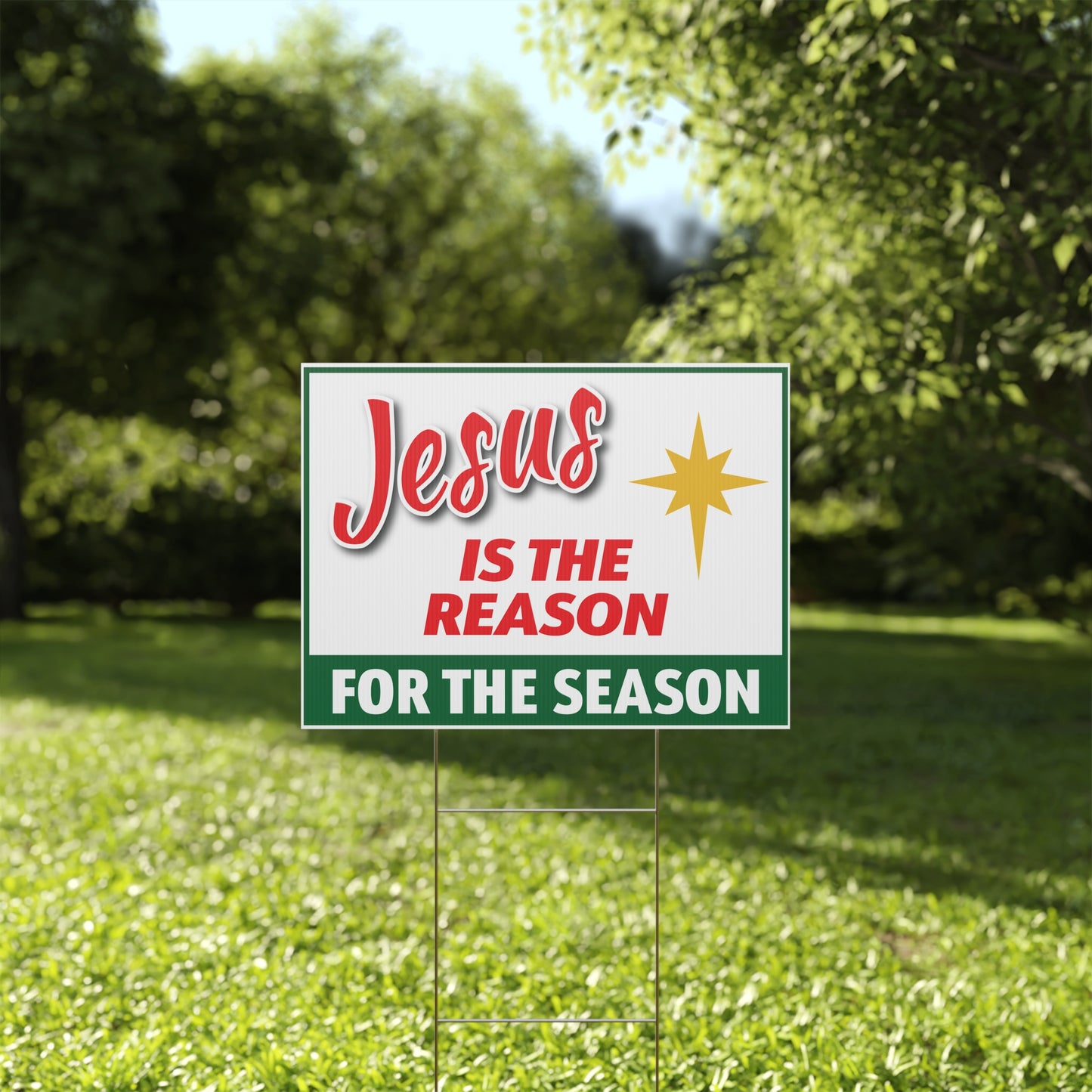Jesus Is The Reason For The Season Star