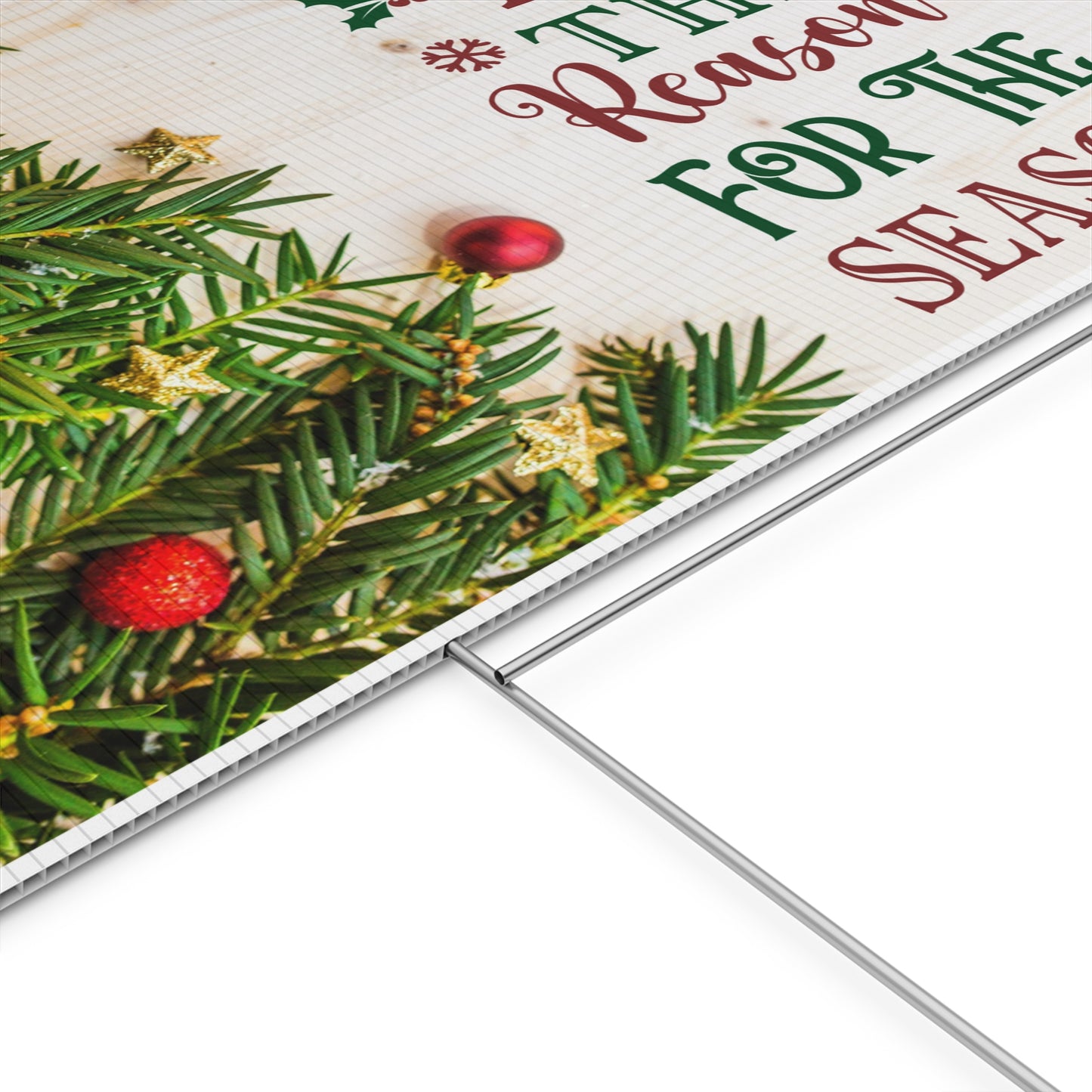 Jesus Is The Reason For The Season Mistletoe