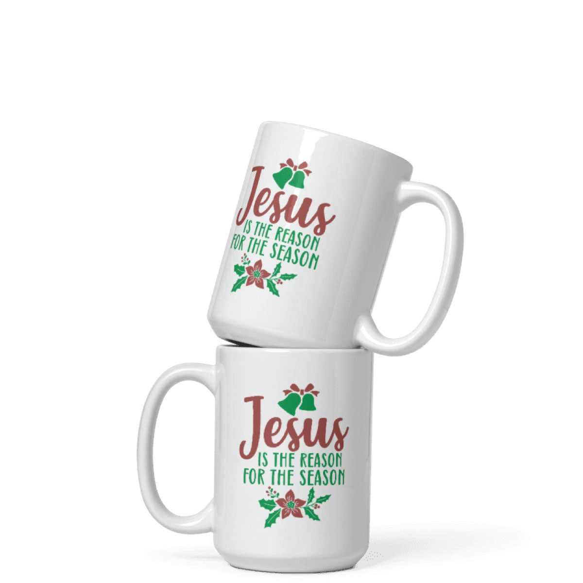 Jesus is the Reason for the Season Coffee Mug, 11oz | 15oz | 20oz, Black Ringer Coffee Mug 11oz, Travel Mug 14oz, Latte 12oz, Morph Ceramic Drinkware