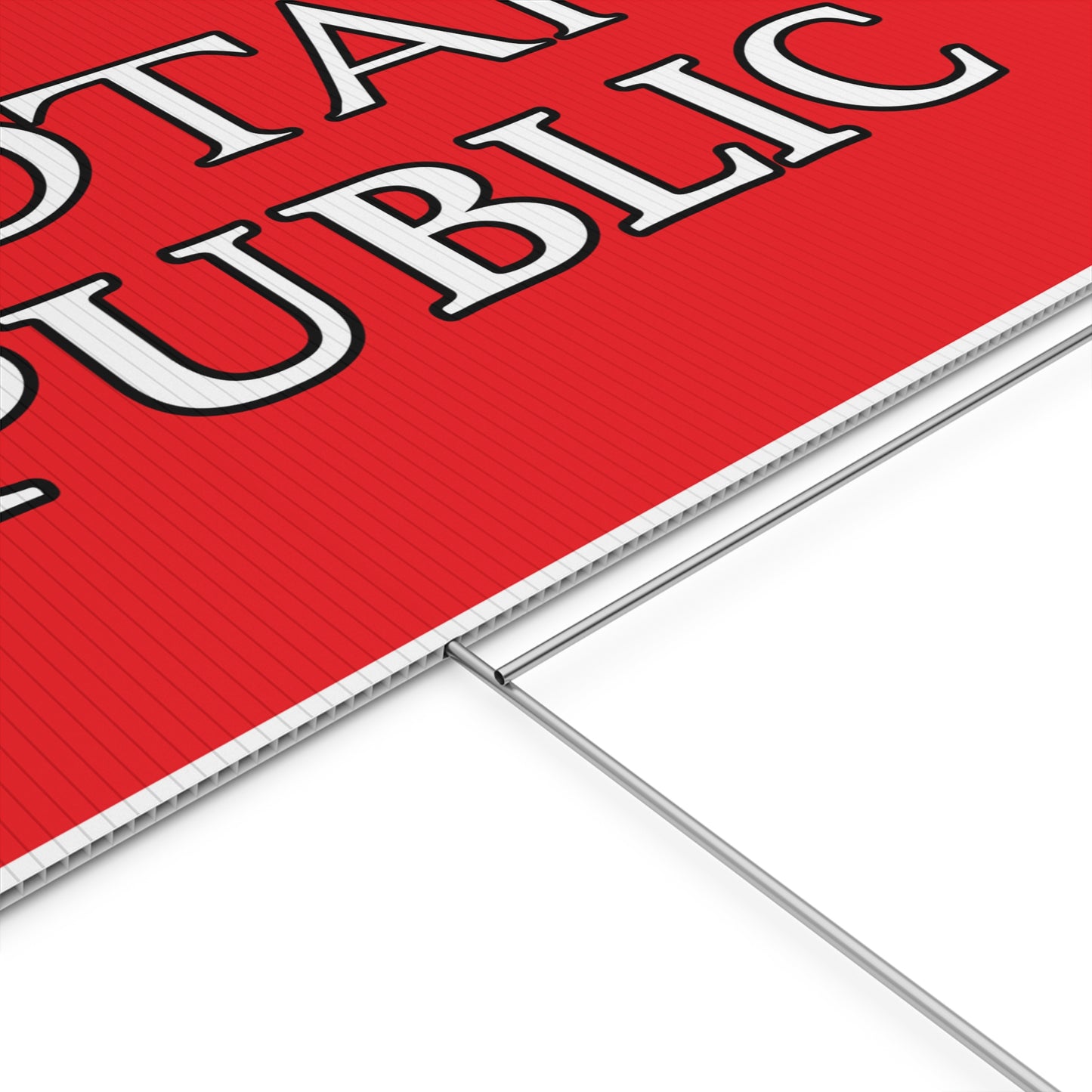 Public Notary Services Yard Sign
