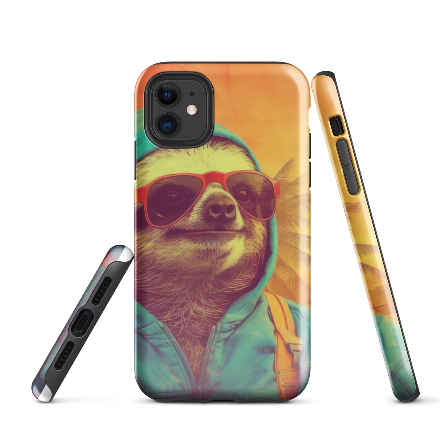 Beach Sloth Tough Case for iPhone®