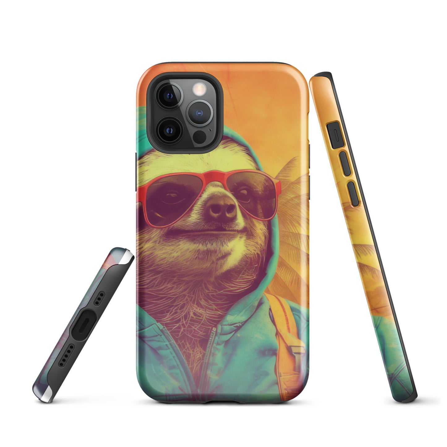 Beach Sloth Tough Case for iPhone®