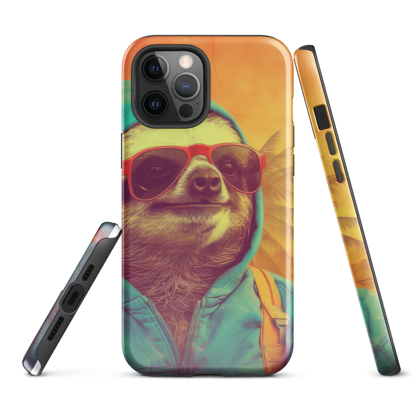 Beach Sloth Tough Case for iPhone®