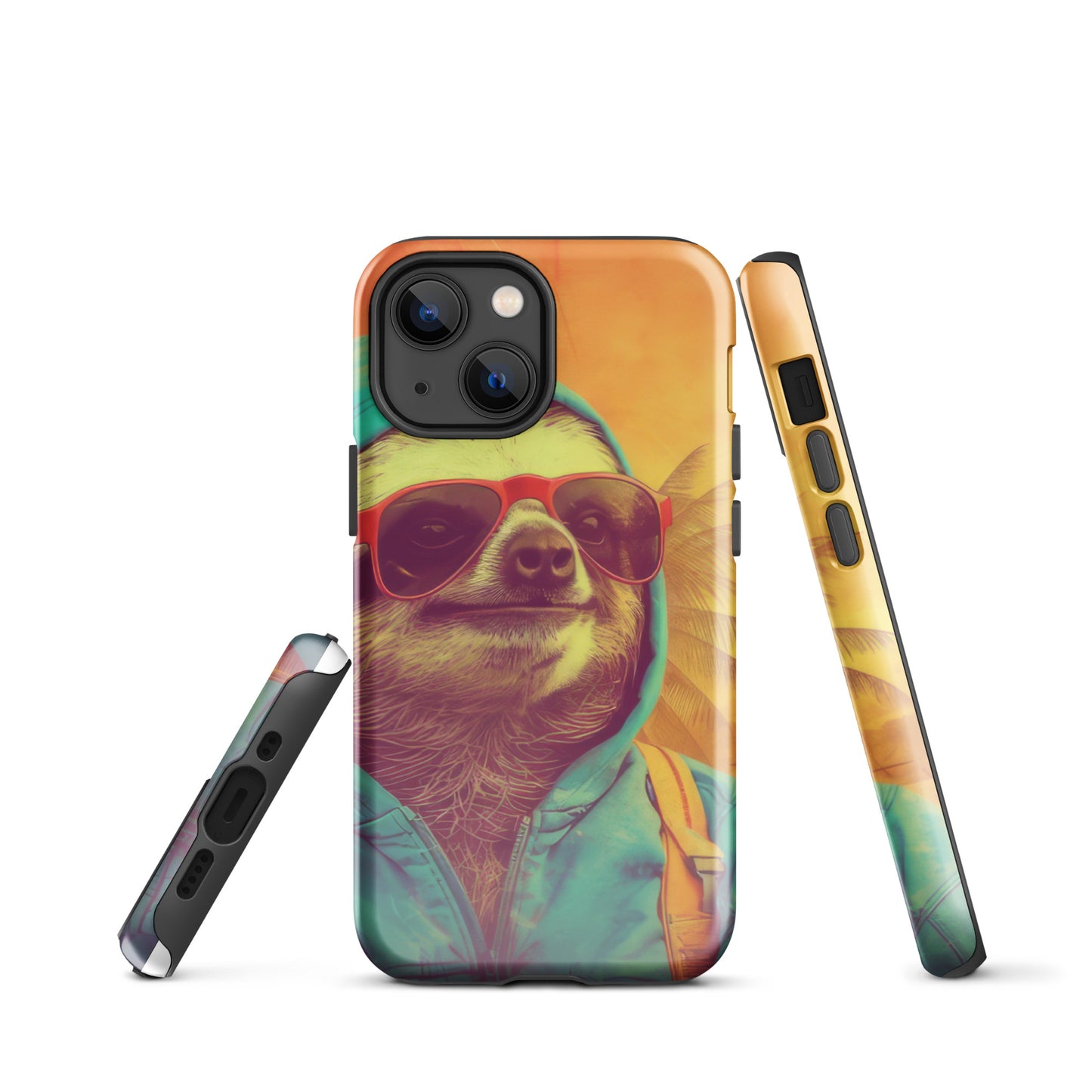 Beach Sloth Tough Case for iPhone®