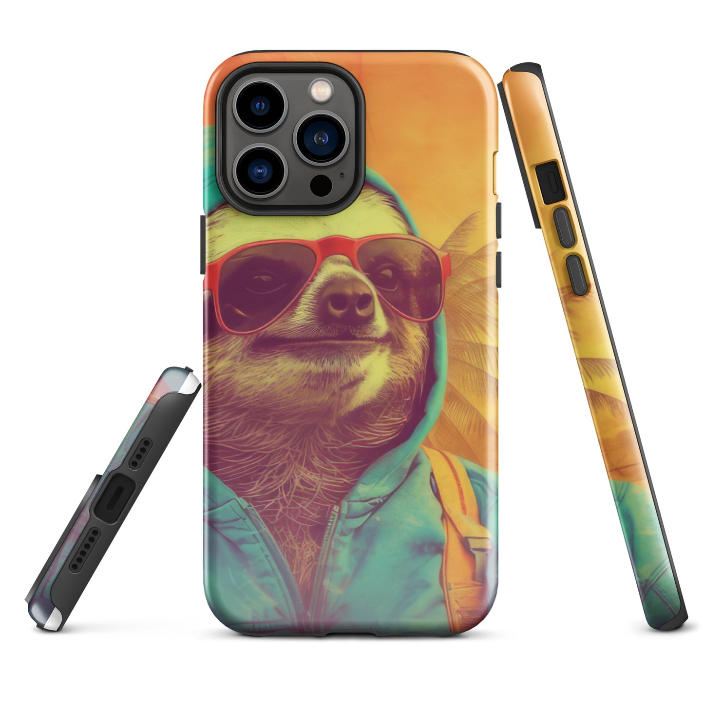Beach Sloth Tough Case for iPhone®