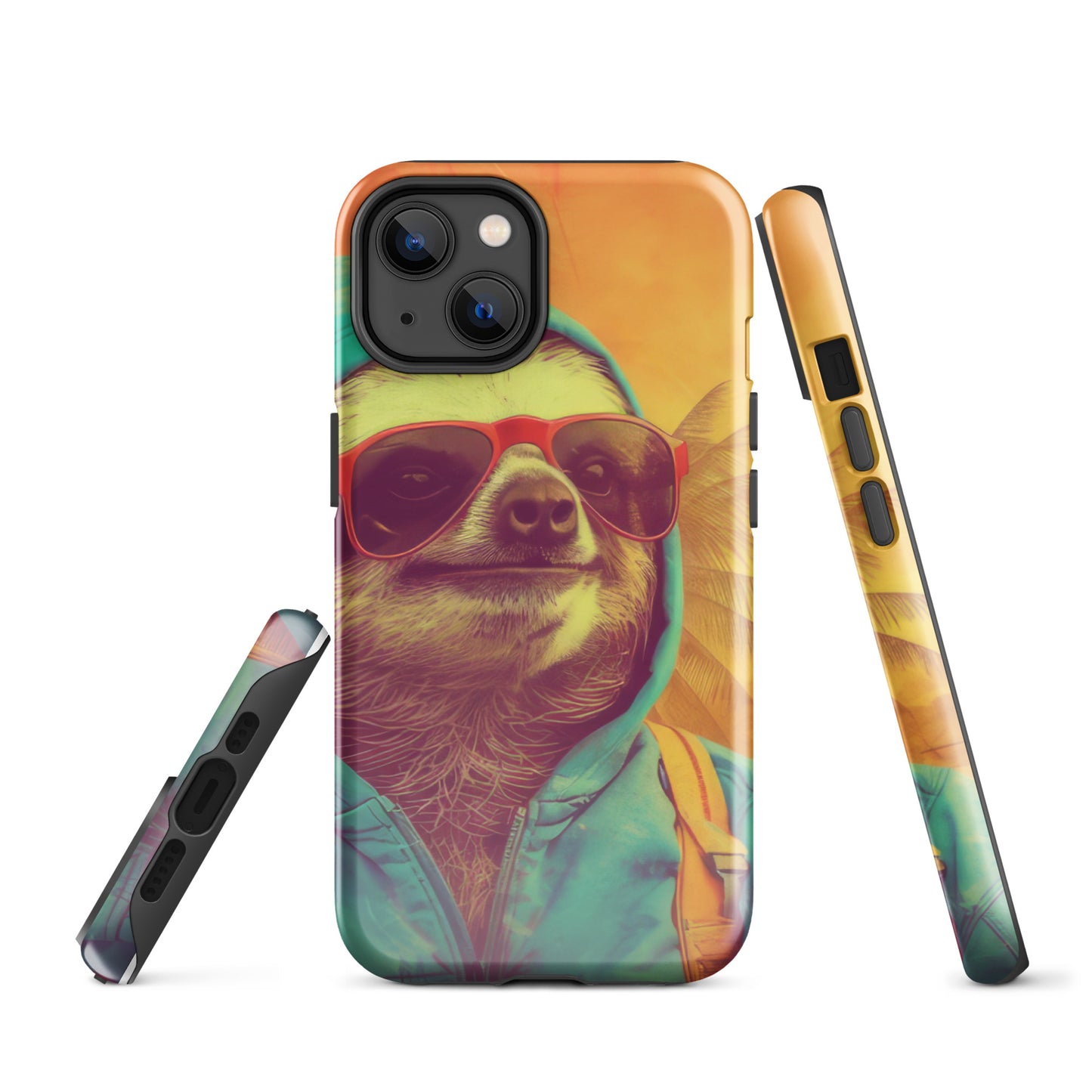 Beach Sloth Tough Case for iPhone®