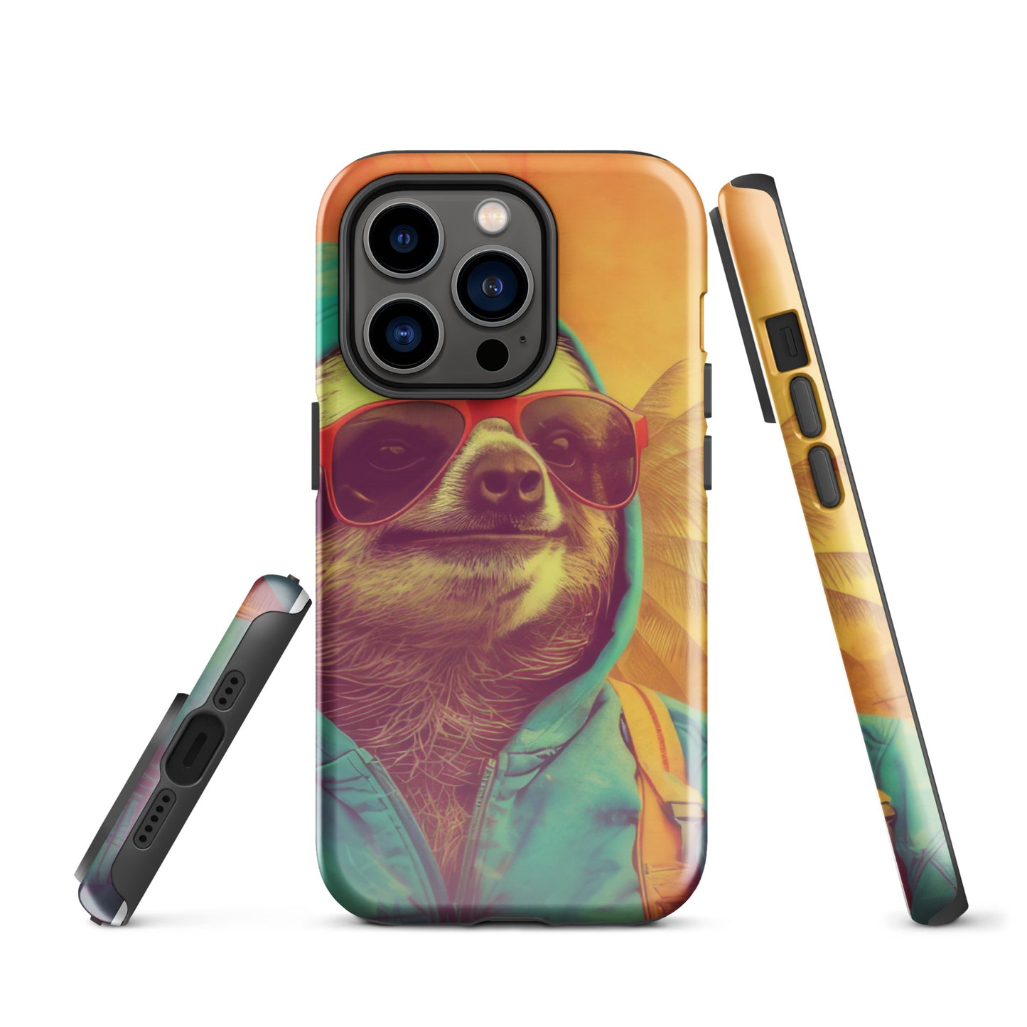 Beach Sloth Tough Case for iPhone®