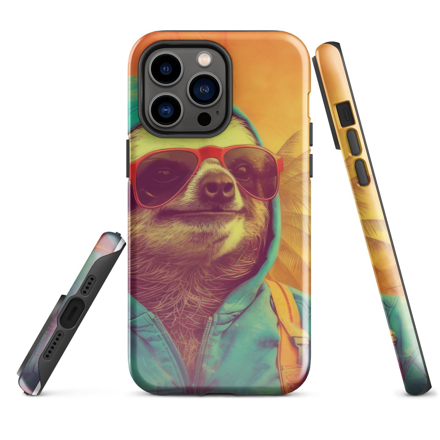 Beach Sloth Tough Case for iPhone®