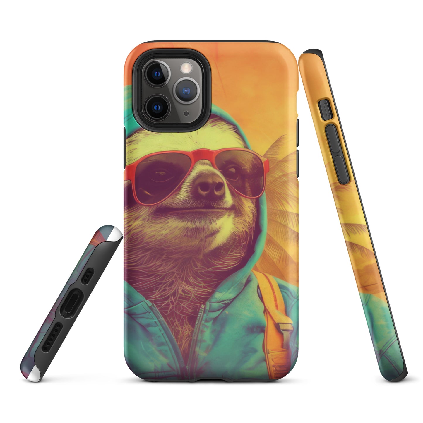 Beach Sloth Tough Case for iPhone®