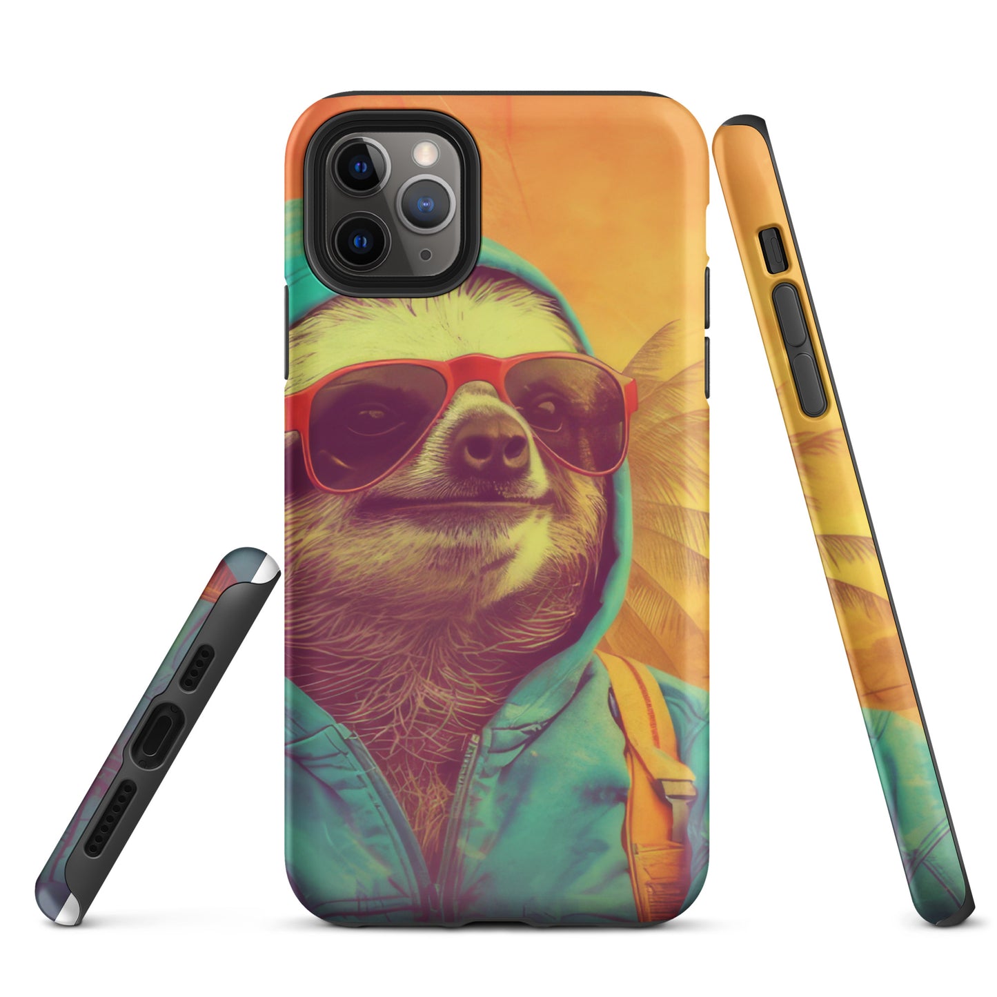 Beach Sloth Tough Case for iPhone®