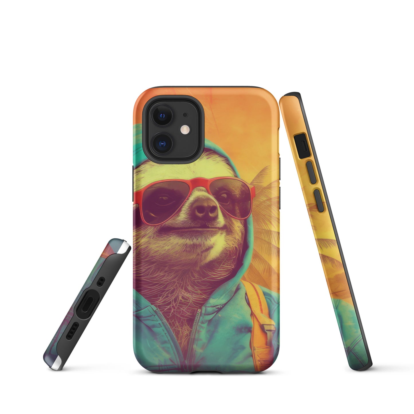 Beach Sloth Tough Case for iPhone®
