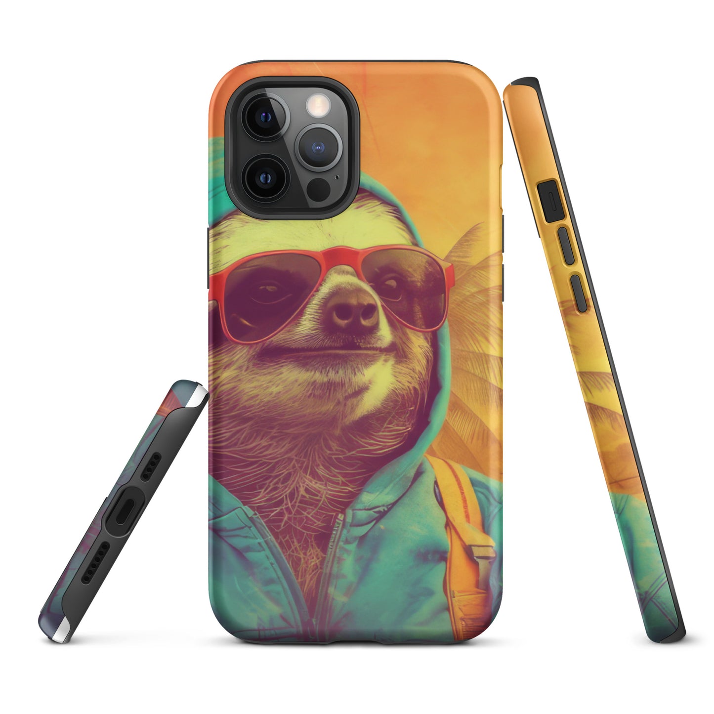 Beach Sloth Tough Case for iPhone®