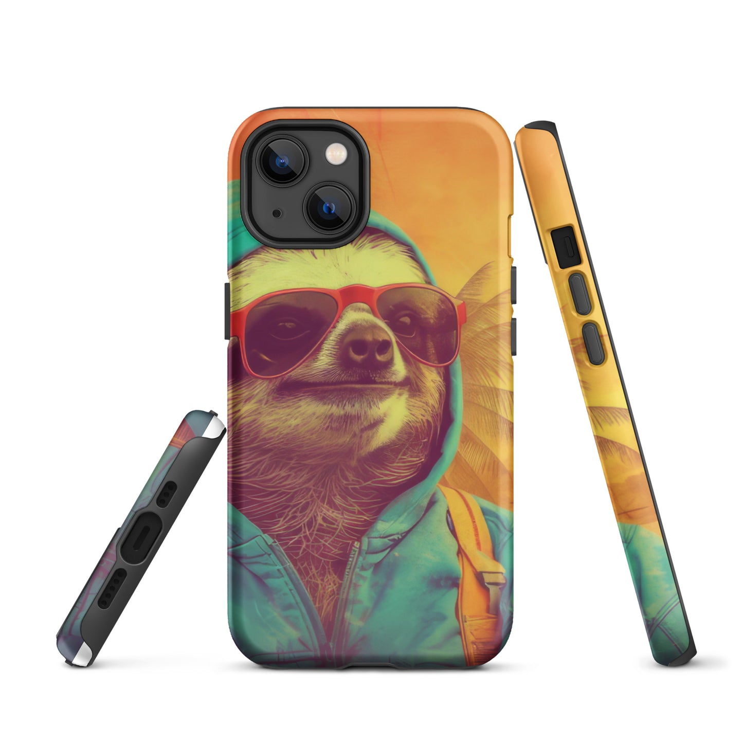 Beach Sloth Tough Case for iPhone®