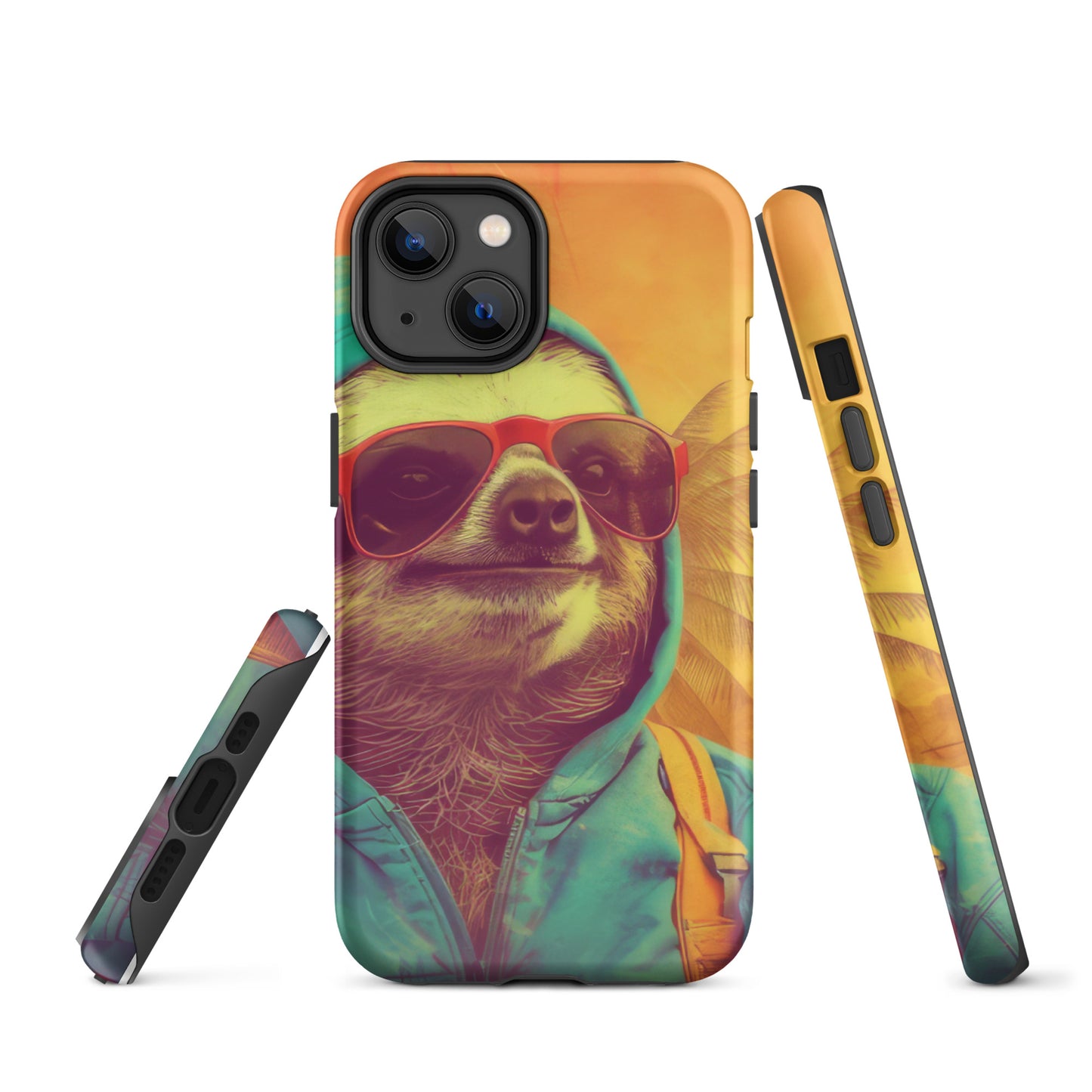 Beach Sloth Tough Case for iPhone®