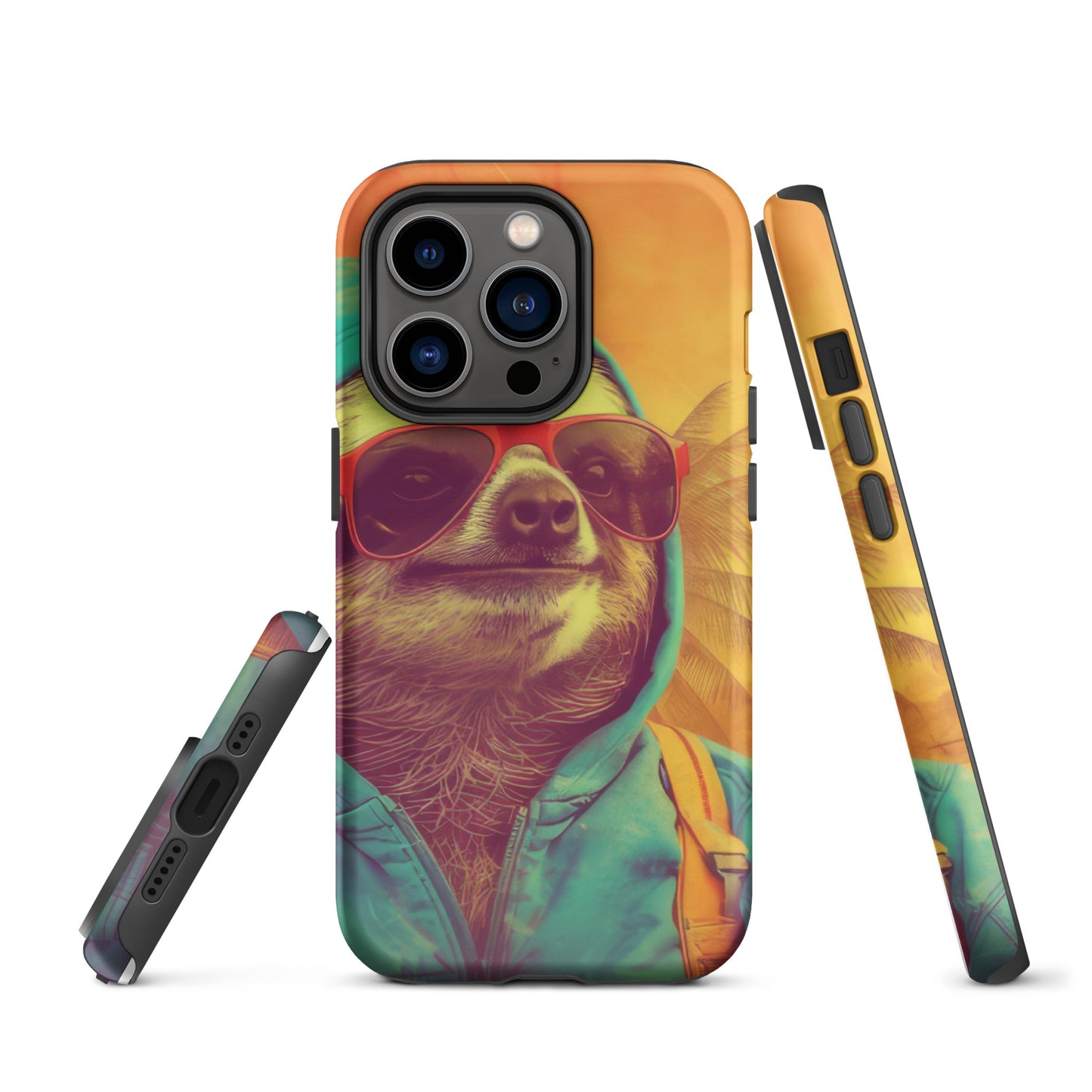 Beach Sloth Tough Case for iPhone®