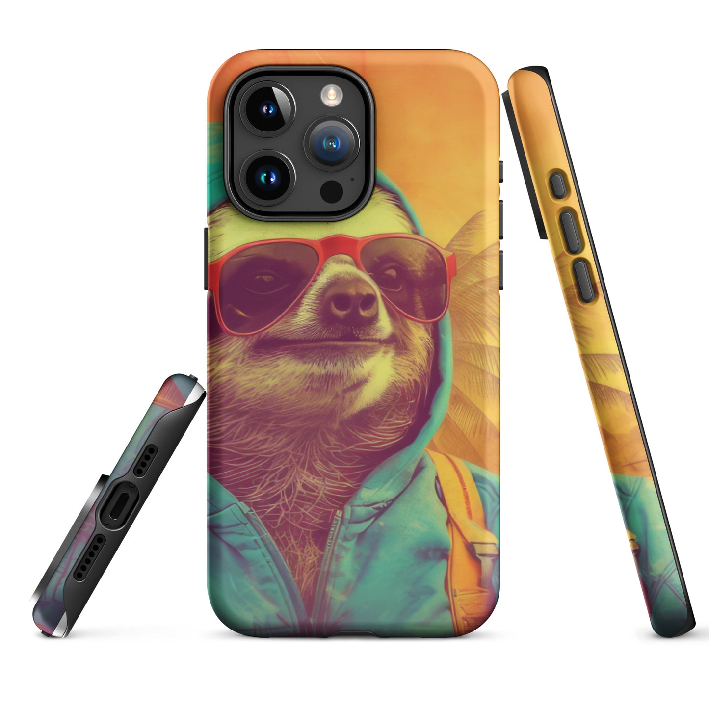Beach Sloth Tough Case for iPhone®
