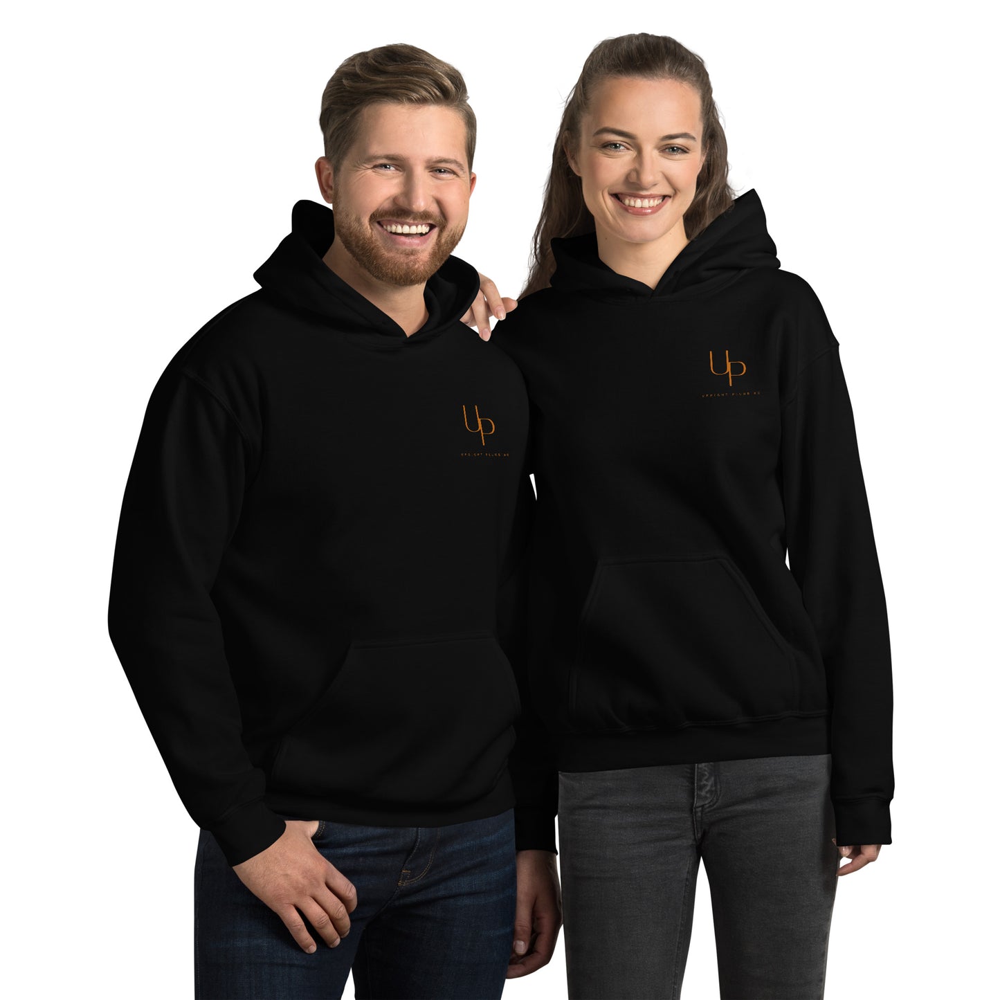 Upright Plumbing Front and Back Print Unisex Hoodie