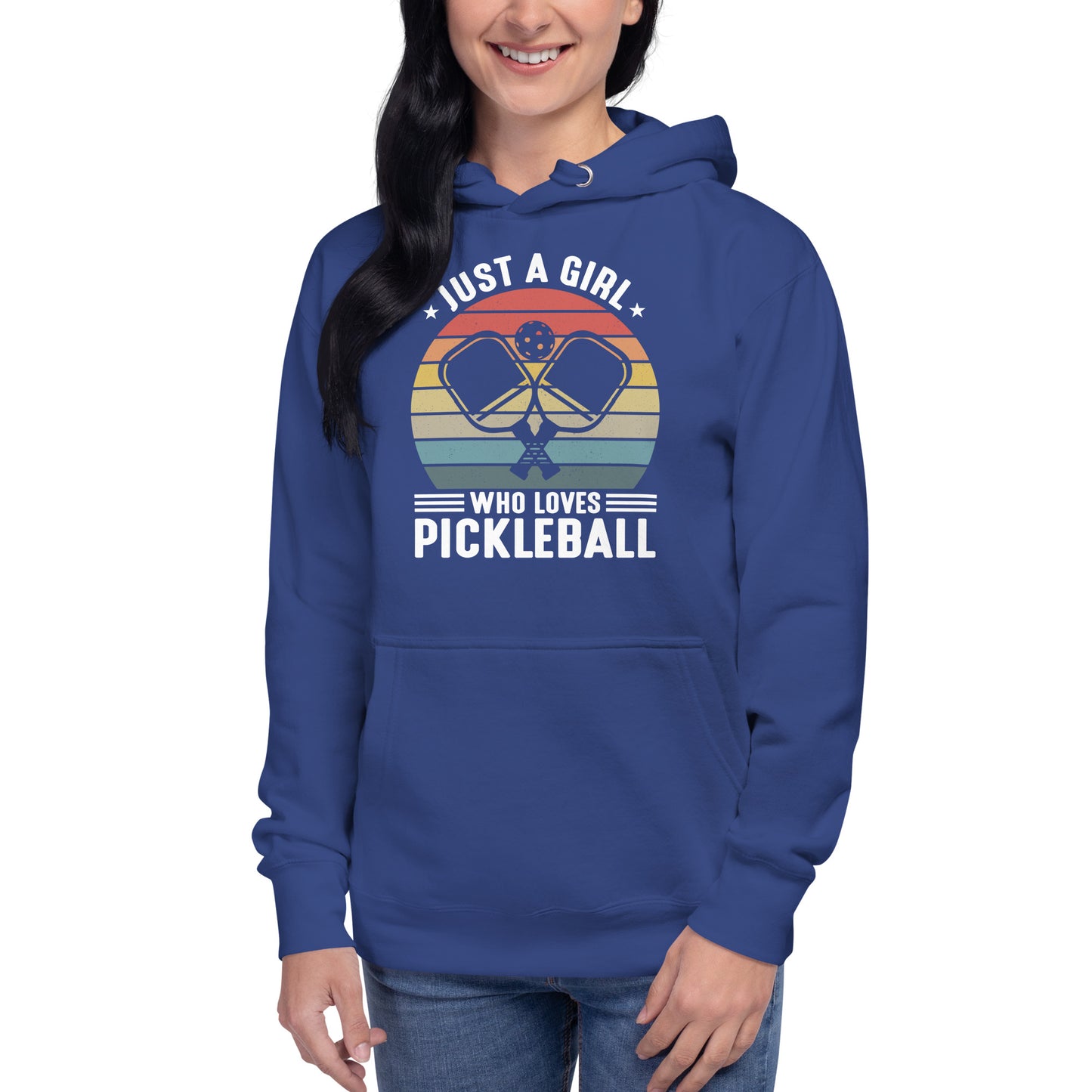 Just a Girl Who Loves Pickleball Hoodie