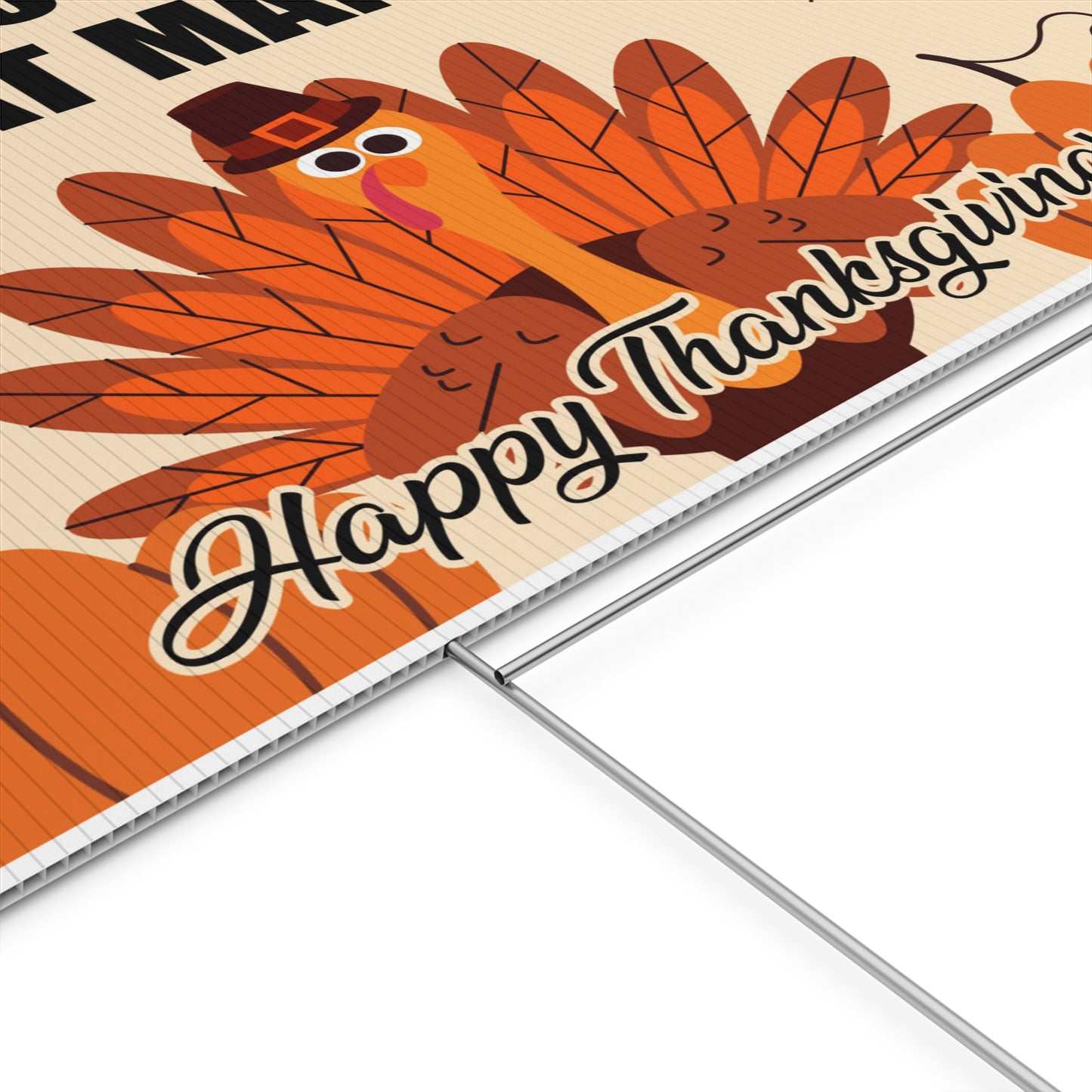 Wait Your Turn Fat Man Happy Thanksgiving