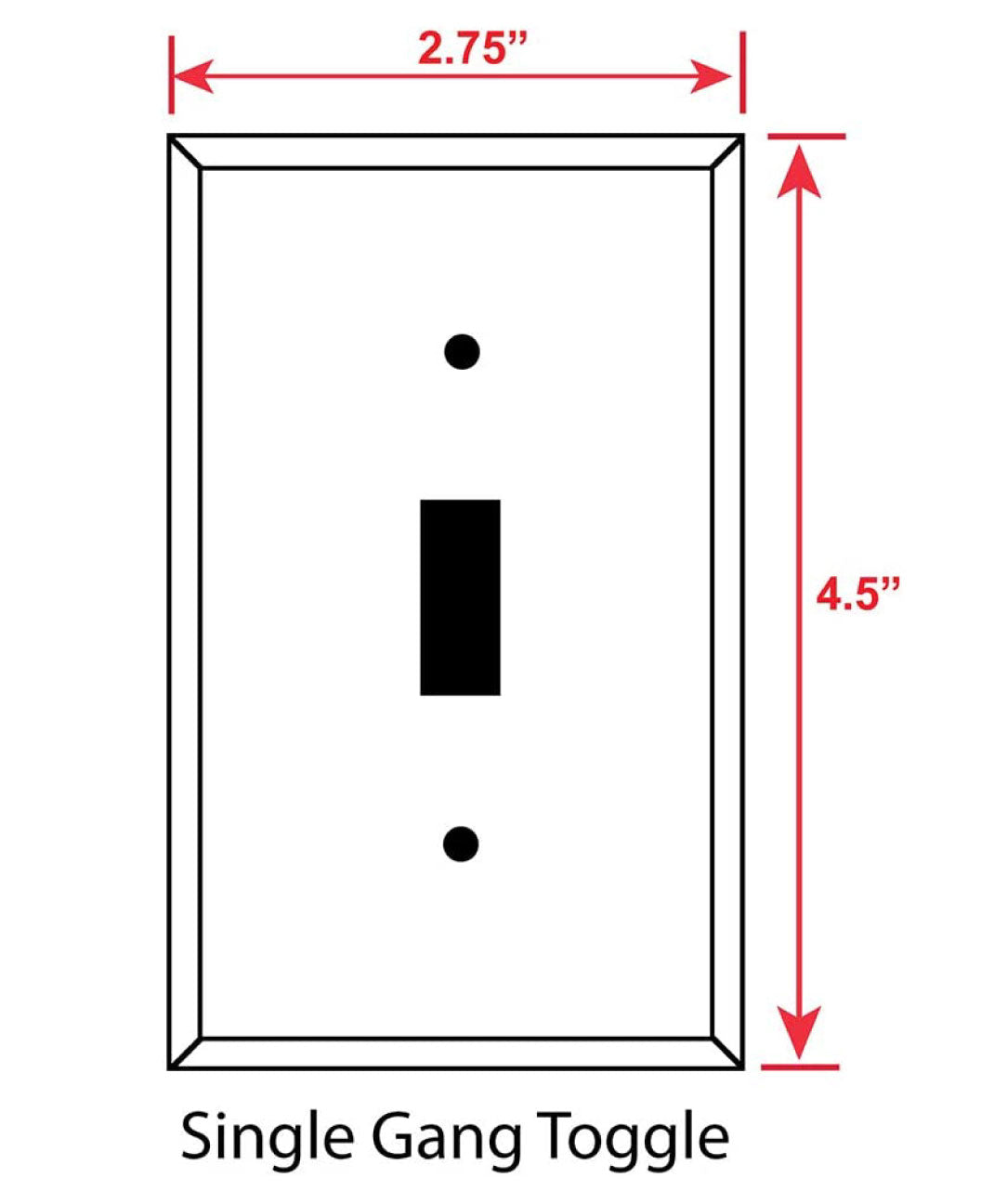 Leopard Print Design, Brown, Plastic Single Toggle Light Plate Switch Wall Plate, 2.75 x 4.5 inches