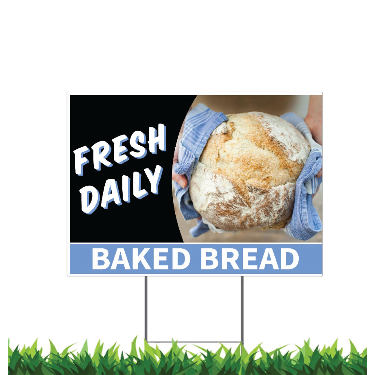 Baked Bread Fresh Daily Sourdough Sign