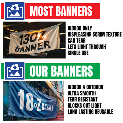 Custom 18oz Vinyl banner